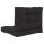 Perna pentru canapea de exterior 2 pcs Negru Poliester GartenMobel Dekor
