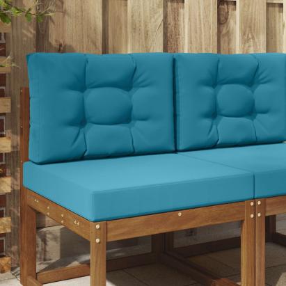 Perna pentru canapea de exterior 2 pcs Albastru regal Poliester GartenMobel Dekor