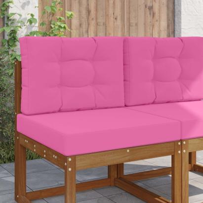 Perna pentru canapea de exterior 2 pcs Roz Poliester GartenMobel Dekor