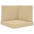 Perna pentru canapea de exterior 3 pcs Bej Poliester GartenMobel Dekor