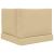 Perna pentru canapea de exterior 3 pcs Bej Poliester GartenMobel Dekor