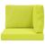 Perna pentru canapea de exterior 3 pcs Verde Poliester GartenMobel Dekor
