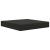 Perna pentru canapea de exterior 3 pcs Negru Poliester GartenMobel Dekor