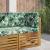 Perna pentru canapea de exterior 3 pcs Model cu frunze GartenMobel Dekor
