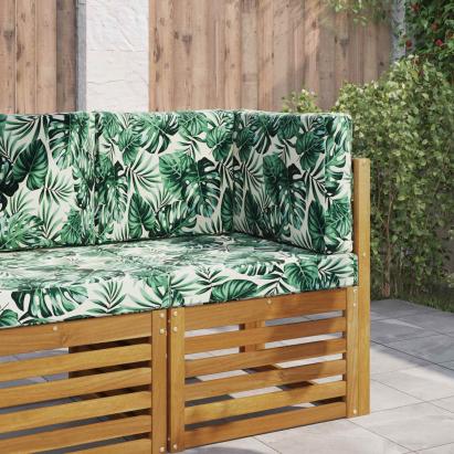 Perna pentru canapea de exterior 3 pcs Model cu frunze GartenMobel Dekor