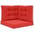 Perna pentru canapea de exterior 3 pcs Roșu Poliester GartenMobel Dekor