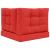 Perna pentru canapea de exterior 3 pcs Roșu Poliester GartenMobel Dekor