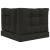 Perna pentru canapea de exterior 3 pcs Negru Poliester GartenMobel Dekor