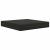 Perna pentru canapea de exterior 3 pcs Negru Poliester GartenMobel Dekor