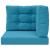 Perna pentru canapea de exterior 3 pcs Albastru regal Poliester GartenMobel Dekor