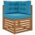 Perna pentru canapea de exterior 3 pcs Albastru regal Poliester GartenMobel Dekor