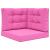 Perna pentru canapea de exterior 3 pcs Roz Poliester GartenMobel Dekor