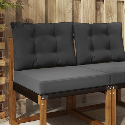 Perna pentru canapea de exterior 2 pcs Antracit Poliester GartenMobel Dekor