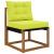 Perna pentru canapea de exterior 2 pcs Verde Poliester GartenMobel Dekor