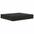 Perna pentru canapea de exterior 2 pcs Negru Poliester GartenMobel Dekor