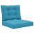 Perna pentru canapea de exterior 2 pcs Albastru regal Poliester GartenMobel Dekor
