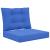 Perna pentru canapea de exterior 2 pcs Turcoaz Poliester GartenMobel Dekor