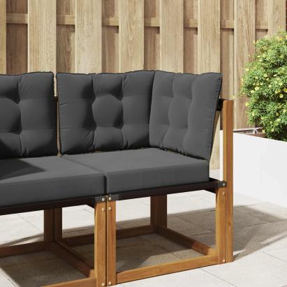 Perna pentru canapea de exterior 3 pcs Antracit Poliester GartenMobel Dekor