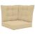 Perna pentru canapea de exterior 3 pcs Bej Poliester GartenMobel Dekor