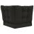 Perna pentru canapea de exterior 3 pcs Negru Poliester GartenMobel Dekor