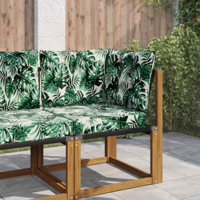 Perna pentru canapea de exterior 3 pcs Model cu frunze GartenMobel Dekor