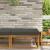 Perna pentru canapea de exterior Antracit 80 x 80 x 8 cm GartenMobel Dekor