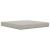 Perna pentru canapea de exterior Gri 80 x 80 x 8 cm Poliester GartenMobel Dekor