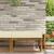Perna pentru canapea de exterior Crem 80 x 80 x 8 cm Poliester GartenMobel Dekor