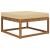 Perna pentru canapea de exterior Bej 80 x 80 x 8 cm Poliester GartenMobel Dekor