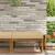 Perna pentru canapea de exterior Bej 80 x 80 x 8 cm Poliester GartenMobel Dekor