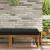 Perna pentru canapea de exterior Negru 80 x 80 x 8 cm Poliester GartenMobel Dekor