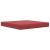 Perna pentru canapea de exterior bordo 80 x 80 x 8 cm Poliester GartenMobel Dekor