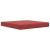 Perna pentru canapea de exterior bordo 80 x 80 x 8 cm Poliester GartenMobel Dekor
