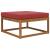 Perna pentru canapea de exterior bordo 80 x 80 x 8 cm Poliester GartenMobel Dekor