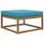 Perna pentru canapea de exterior Albastru regal 80 x 80 x 8 cm GartenMobel Dekor