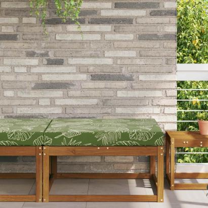 Perna pentru canapea de exterior Design cu frunze Poliester GartenMobel Dekor