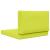 Perna pentru canapea de exterior 2 pcs Verde Poliester GartenMobel Dekor