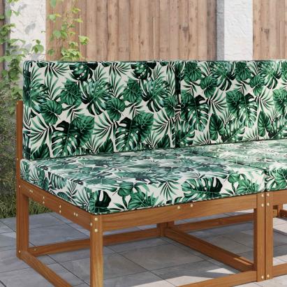Perna pentru canapea de exterior 2 pcs Model cu frunze GartenMobel Dekor