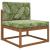 Perna pentru canapea de exterior 2 pcs Design cu frunze GartenMobel Dekor
