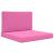 Perna pentru canapea de exterior 2 pcs Roz Poliester GartenMobel Dekor