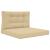 Perna pentru canapea de exterior 2 pcs Bej Poliester GartenMobel Dekor