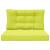Perna pentru canapea de exterior 2 pcs Verde Poliester GartenMobel Dekor