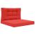 Perna pentru canapea de exterior 2 pcs Roșu Poliester GartenMobel Dekor