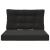 Perna pentru canapea de exterior 2 pcs Negru Poliester GartenMobel Dekor