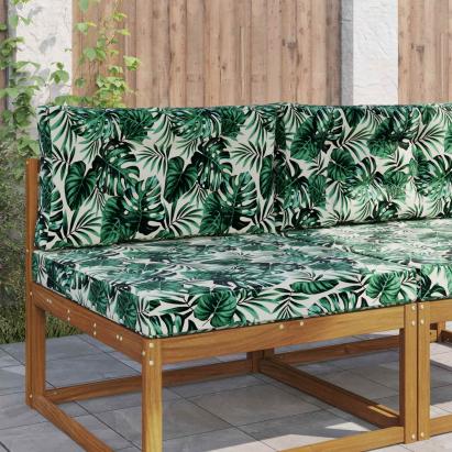 Perna pentru canapea de exterior 2 pcs Model cu frunze GartenMobel Dekor