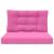 Perna pentru canapea de exterior 2 pcs Roz Poliester GartenMobel Dekor