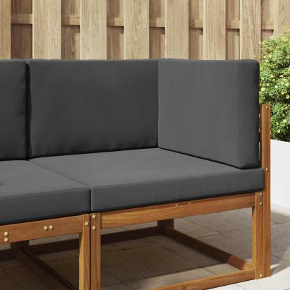 Perna pentru canapea de exterior 3 pcs Antracit Poliester GartenMobel Dekor