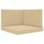 Perna pentru canapea de exterior 3 pcs Bej Poliester GartenMobel Dekor