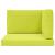 Perna pentru canapea de exterior 3 pcs Verde Poliester GartenMobel Dekor