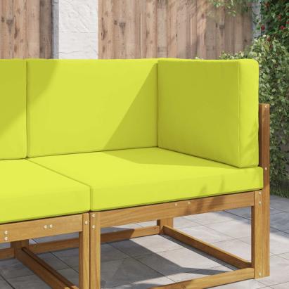 Perna pentru canapea de exterior 3 pcs Verde Poliester GartenMobel Dekor